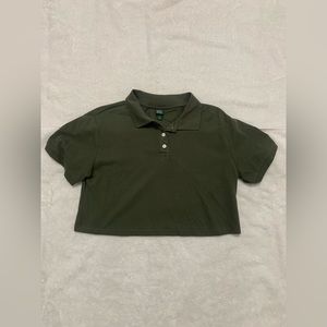 Cropped Collared Shirt